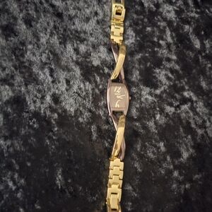 Beautiful DKNY Brown & Gold Watch